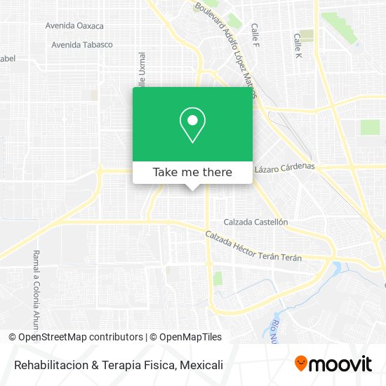 Mapa de Rehabilitacion & Terapia Fisica