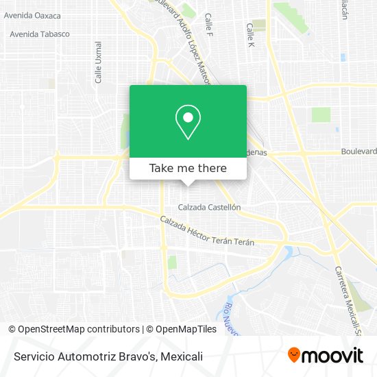 Servicio Automotriz Bravo's map