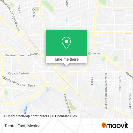 Dental Fast map