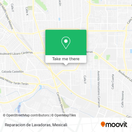Reparacion de Lavadoras map