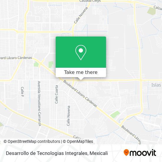Desarrollo de Tecnologias Integrales map