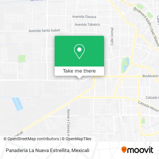 Mapa de Panaderia La Nueva Estrellita