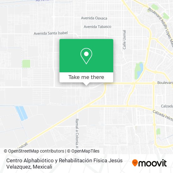 Centro Alphabiótico y Rehabilitación Física Jesús Velazquez map