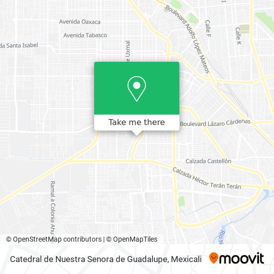 Mapa de Catedral de Nuestra Senora de Guadalupe