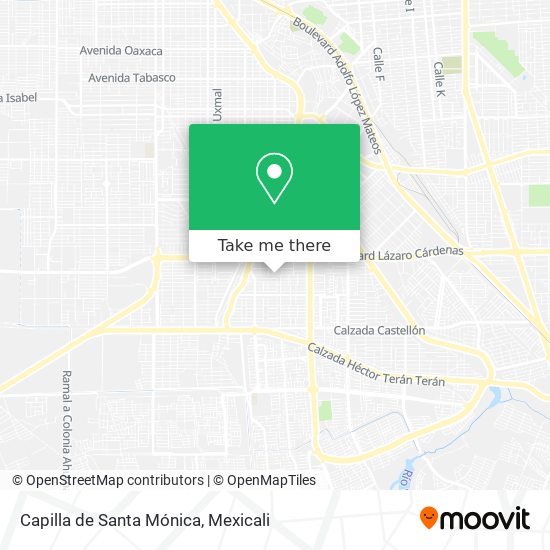 Mapa de Capilla de Santa Mónica