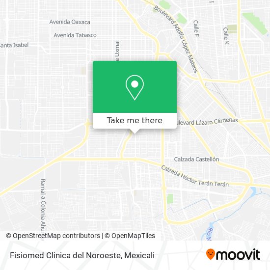 Fisiomed Clinica del Noroeste map