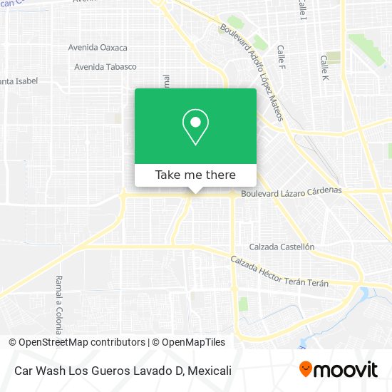 Car Wash Los Gueros Lavado D map