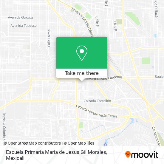Mapa de Escuela Primaria Maria de Jesus Gil Morales