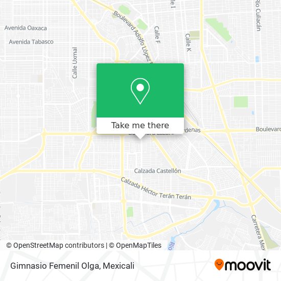 Gimnasio Femenil Olga map