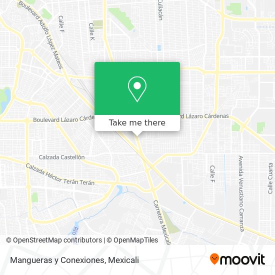Mangueras y Conexiones map