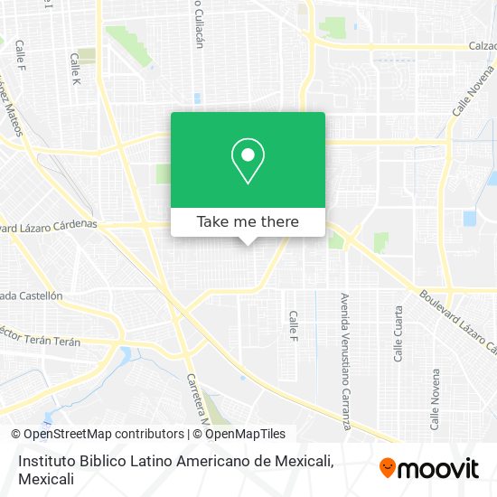 Instituto Biblico Latino Americano de Mexicali map