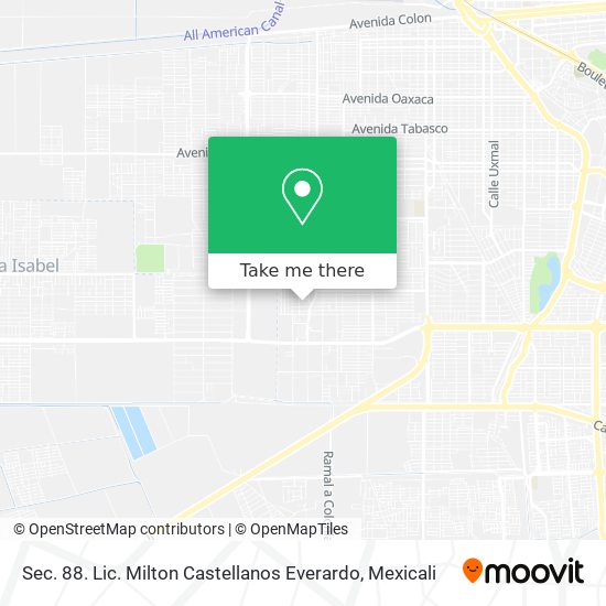 Sec. 88. Lic. Milton Castellanos Everardo map