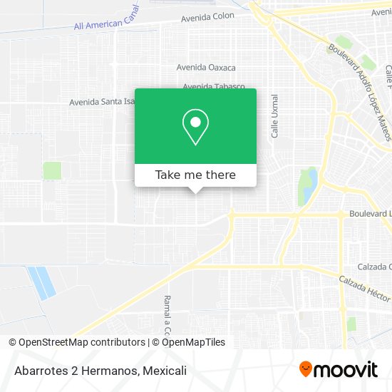 Mapa de Abarrotes 2 Hermanos
