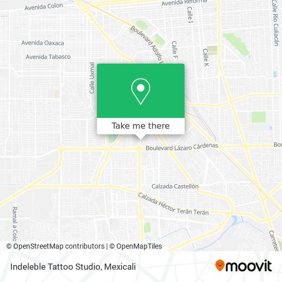 Indeleble Tattoo Studio map