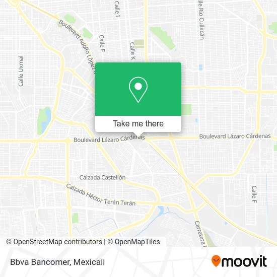 Bbva Bancomer map