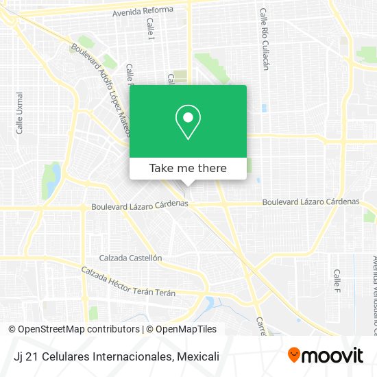 Jj 21 Celulares Internacionales map
