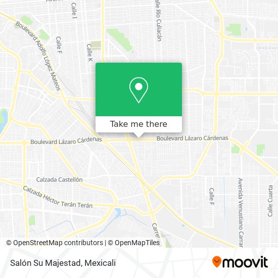 Salón Su Majestad map