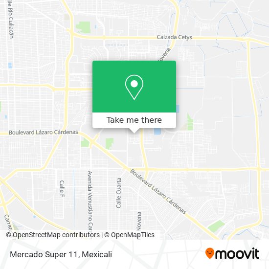Mapa de Mercado Super 11