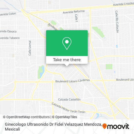 Ginecologo Ultrasonido Dr Fidel Velazquez Mendoza map