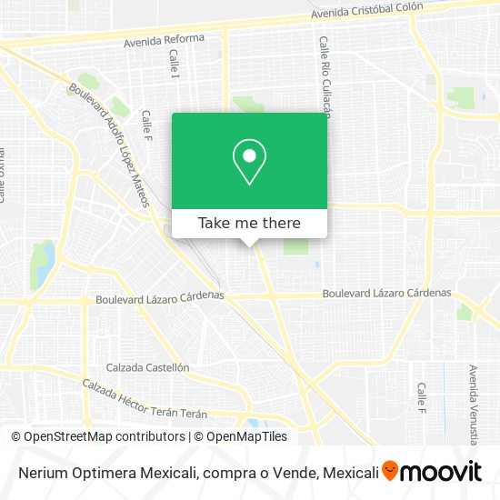 Mapa de Nerium Optimera Mexicali, compra o Vende