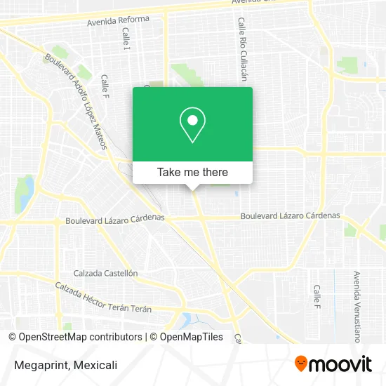Mapa de Megaprint