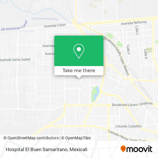 Mapa de Hospital El Buen Samaritano