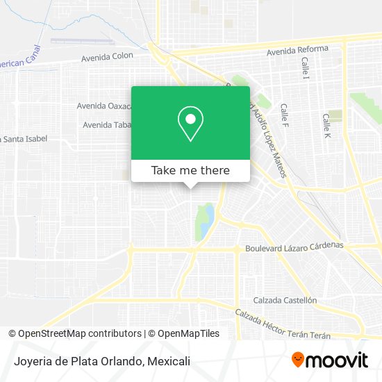 Joyeria de Plata Orlando map