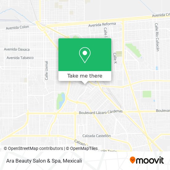Mapa de Ara Beauty Salon & Spa