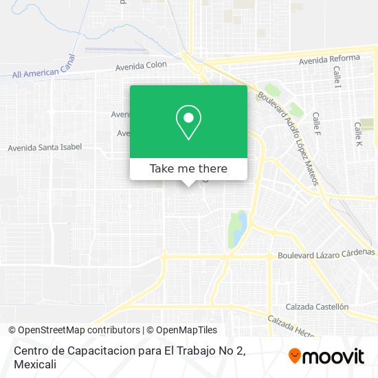 Centro de Capacitacion para El Trabajo No 2 map