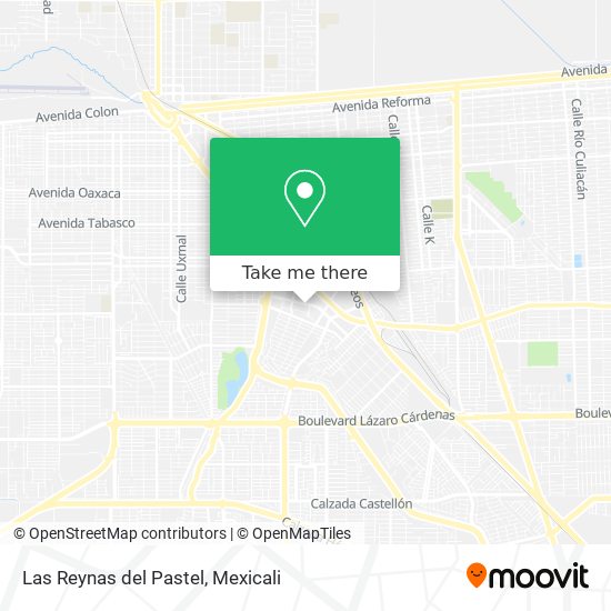 Mapa de Las Reynas del Pastel