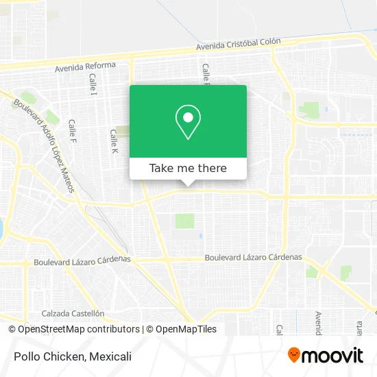 Pollo Chicken map