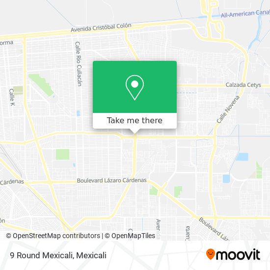 9 Round Mexicali map