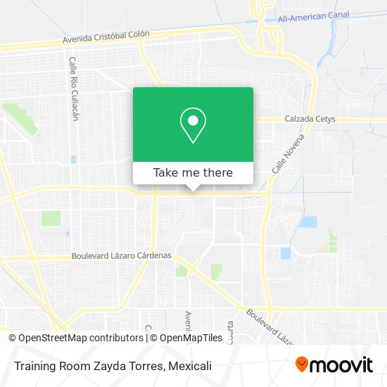 Training Room Zayda Torres map