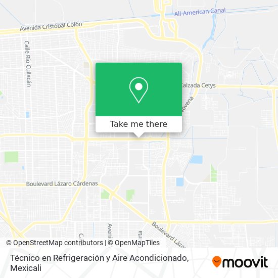 Técnico en Refrigeración y Aire Acondicionado map