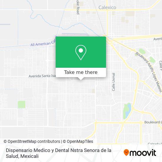 Dispensario Medico y Dental Nstra Senora de la Salud map