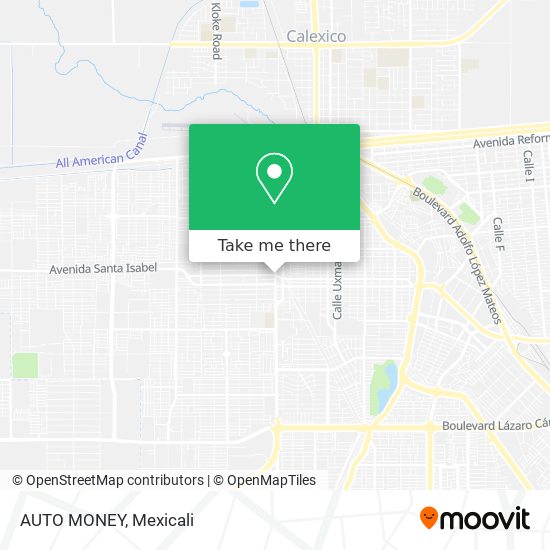 AUTO MONEY map