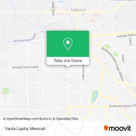 Mapa de Yarda Lupita