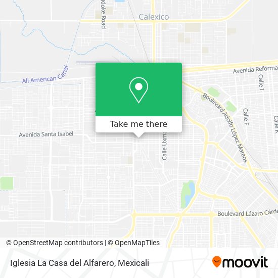 Iglesia La Casa del Alfarero map