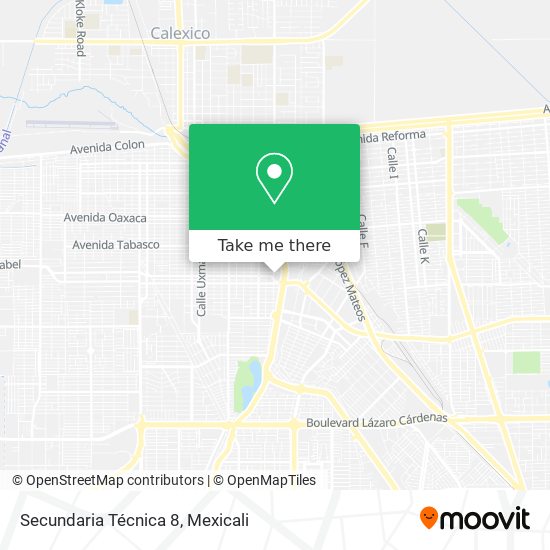 Secundaria Técnica 8 map