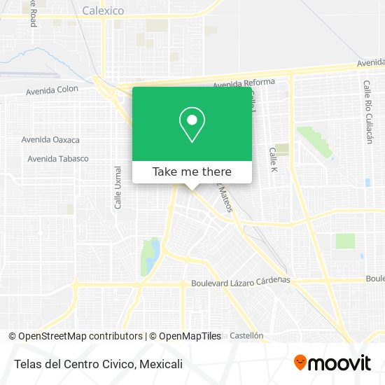 Telas del Centro Civico map
