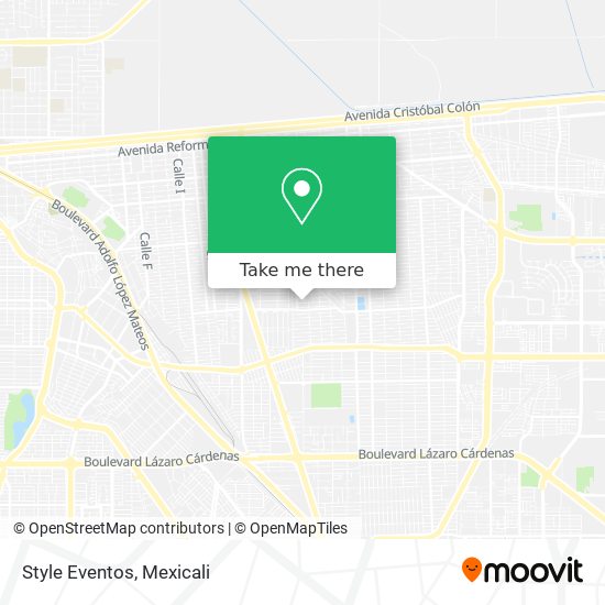Mapa de Style Eventos