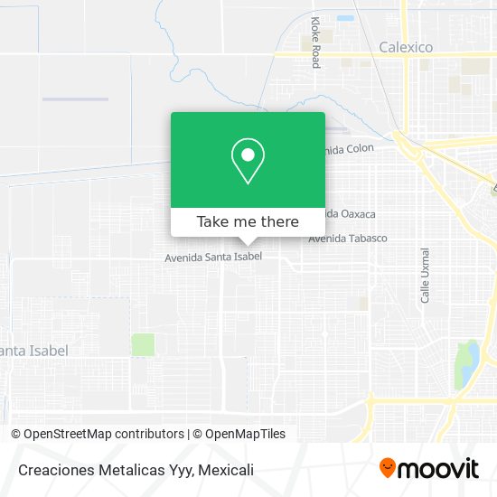 Creaciones Metalicas Yyy map