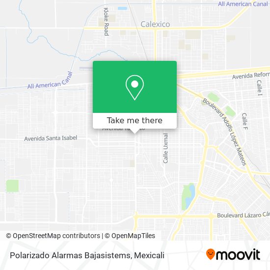 Mapa de Polarizado Alarmas Bajasistems