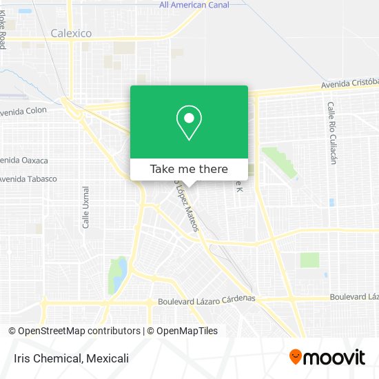 Iris Chemical map