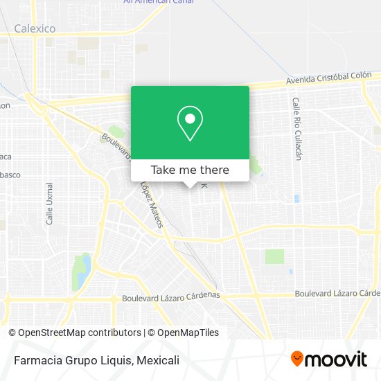 Mapa de Farmacia Grupo Liquis