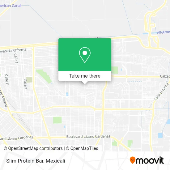 Slim Protein Bar map