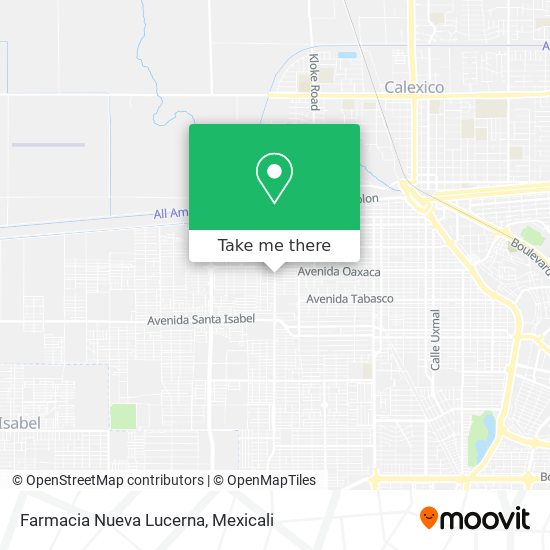 Farmacia Nueva Lucerna map
