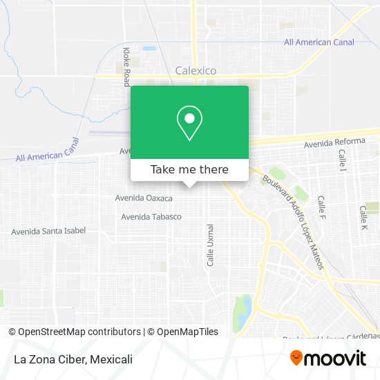 Mapa de La Zona Ciber