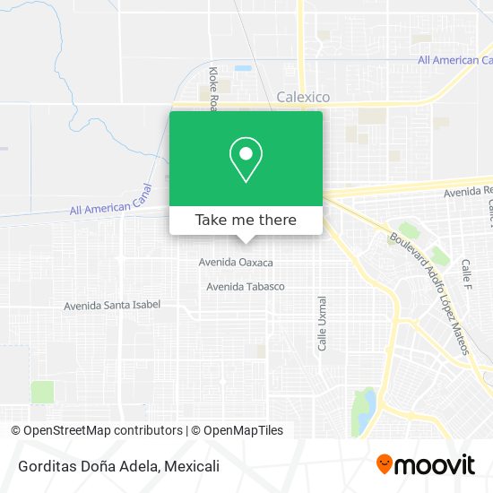 Gorditas Doña Adela map