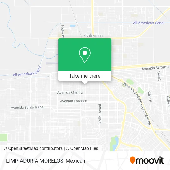LIMPIADURIA MORELOS map
